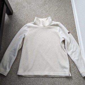 LL Bean women's Sherpa pullover, size medium